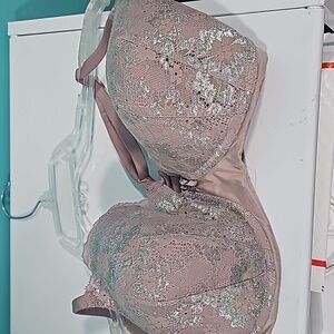 VICTORIA SECRET 38 DD, LINED DEMI WITH UNDERWIRE